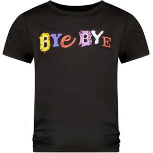 B.NOSY meisjes t-shirt - Zwart