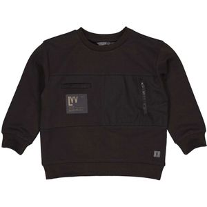 LEVV jongens sweater - Donker grijs