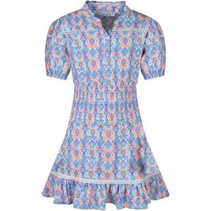 D-zine meisjes jurk - Blauw