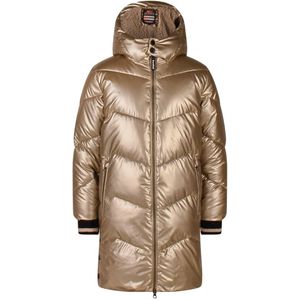 Persival - Winterjas - Goud - Voor Meisjes - Gevoerd met Teddy Stof