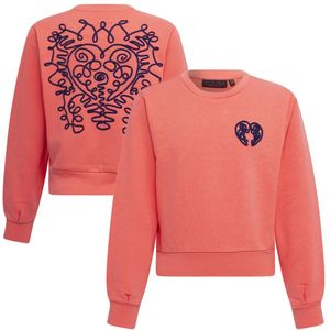 D-zine meisjes sweater - Koraal