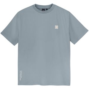 Rellix - Zomer T-shirt - Blauw - Twill - Oversized