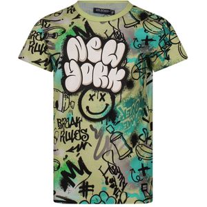 Unlocked jongens t-shirt - Lime