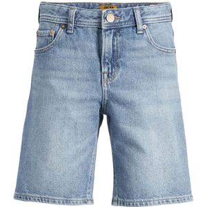 Jack & Jones Junior jongens korte broek - Medium denim