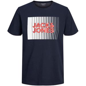 Jack & Jones Junior jongens t-shirt - Marine