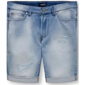 KIDS ONLY jongens korte broek - Bleached denim