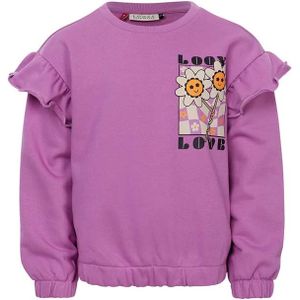 Looxs meisjes sweater - Paars