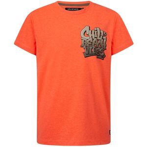 UNLOCKED jongens t-shirt - Fel oranje