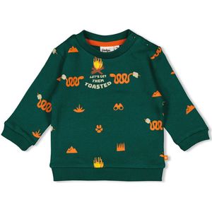 Feetje jongens sweater - Groen