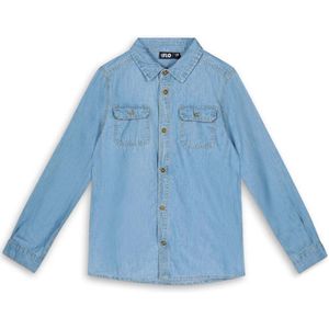 Like Flo Charlie Ray jongens overhemd - Bleached denim