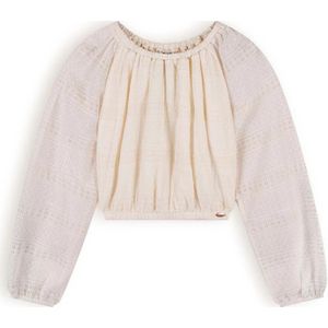 NoBell meisjes blouse - Ecru