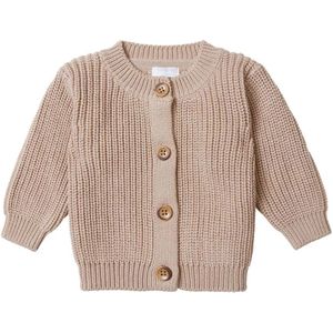 Noppies jongens vest - Taupe