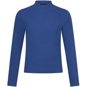 D-zine meisjes trui - Kobalt