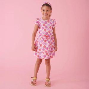 Jubel meisjes jurk - Rose