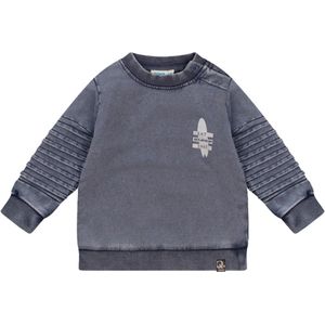 Flinq jongens sweater - Grey denim