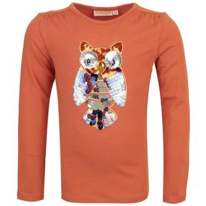 Someone meisjes longsleeve - Oranje