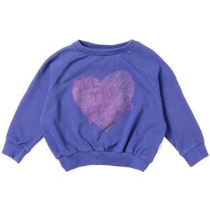 Your Wishes meisjes sweater - Blauw