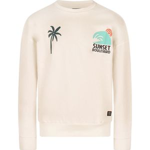 Unlocked jongens sweater - Ecru