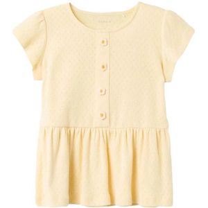 NAME IT MINI Top NMFDARLEEN Lichtgeel