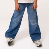 The New - Wide Leg Jeans - Medium Denim - Voor Meisjes
