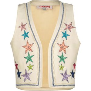 Vingino meisjes gilet - Ecru