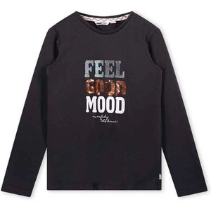 Moodstreet meisjes longsleeve - Zwart