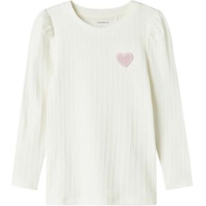 Name It meisjes t-shirt - Ecru