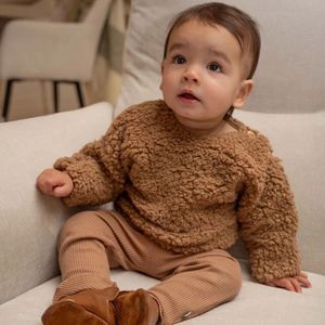 Klein jongens sweater - Bruin