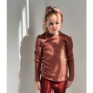 TOPitm meisjes longsleeve - Zand