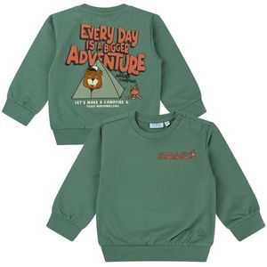 Flinq jongens sweater - Groen