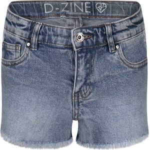 D-zine meisjes korte broek - Medium denim