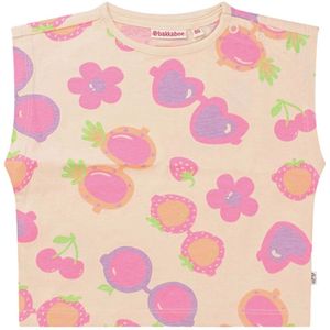 Bakkaboe meisjes top - Ecru