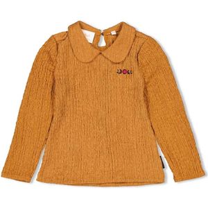 Jubel meisjes longsleeve - Camel