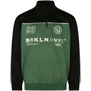 Unlocked jongens sweater - Donker groen