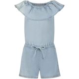 Koko Noko meisjes jumpsuit - Bleached denim