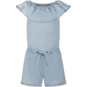 Koko Noko meisjes jumpsuit - Bleached denim