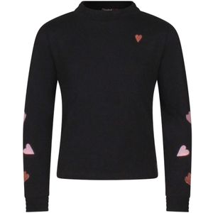 Persival meisjes longsleeve - Zwart