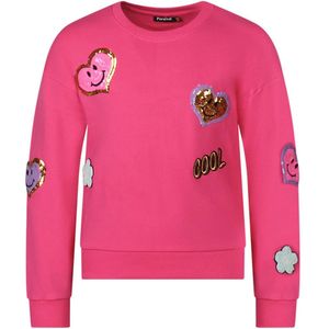 Persival meisjes sweater - Fuchsia