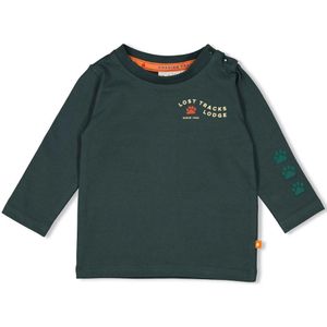Feetje jongens longsleeve - Petrol