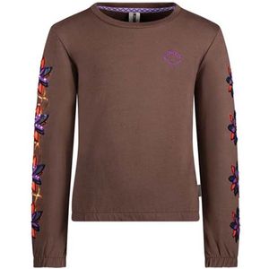 B.NOSY meisjes sweater - Bruin