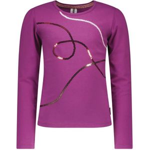 B.Nosy - Tara - Meisjes Top - Electric Paars