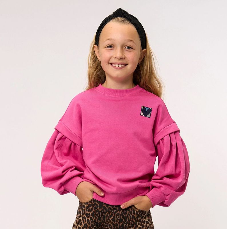 The New - meisjes sweater - Rose