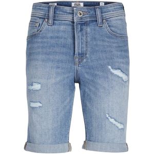 Jack & Jones Junior jongens korte broek - Medium denim