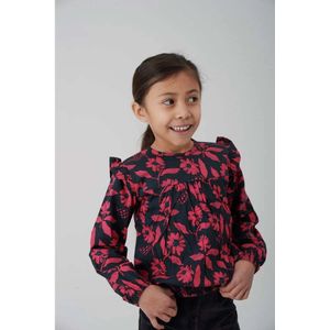 Jubel meisjes blouse - Antracite