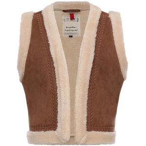 Looxs meisjes gilet - Camel