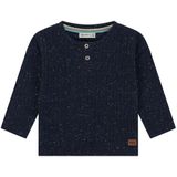 Babyface - T-shirt - Donkerblauw - Baby - Lange Mouwen