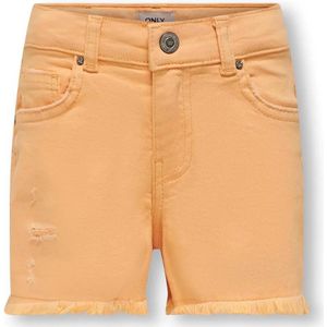 KIDS ONLY GIRL Short KOGROBYN met Slijtage Oranje