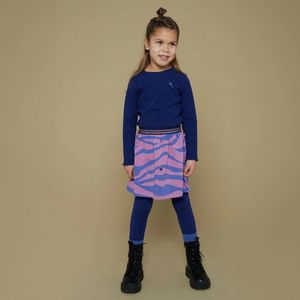 Jubel meisjes jurk - Indigo