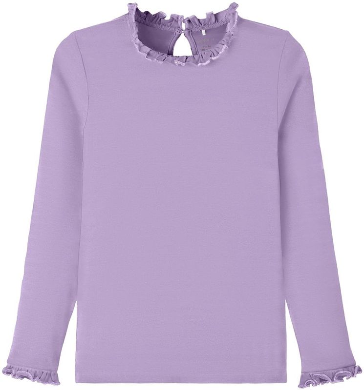 Name It meisjes longsleeve - Lila