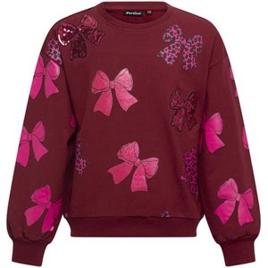 Persival meisjes sweater - Wijn rood